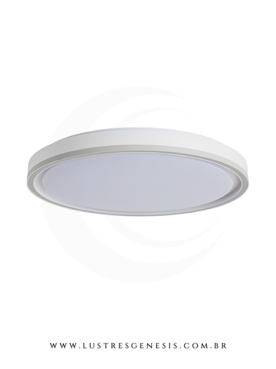 Plafon Moderno Ligna de Madeira - 65cm